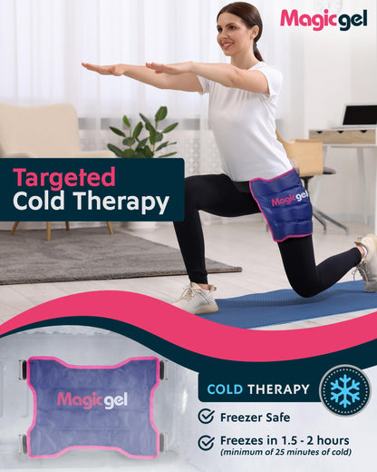 Adjustable strap details of Magic Gel hip compression brace