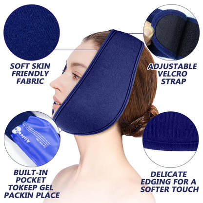 AiricePac cold therapy wrap for TMJ and dental surgery