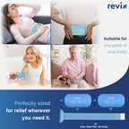 Close up of Revix flexible gel ice pack texture