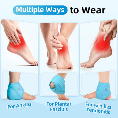 Adjustable velcro straps on Comfytemp cold therapy wrap