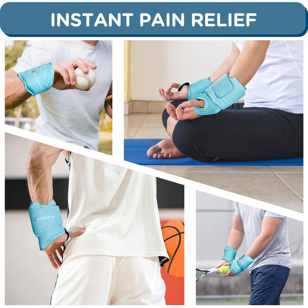 Adjustable Velcro straps on Comfytemp wrist compression brace