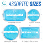 Microwave safe AllSett Health gel pack for heat therapy
