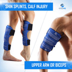 Fittest Pro gel ice pack with adjustable velcro straps