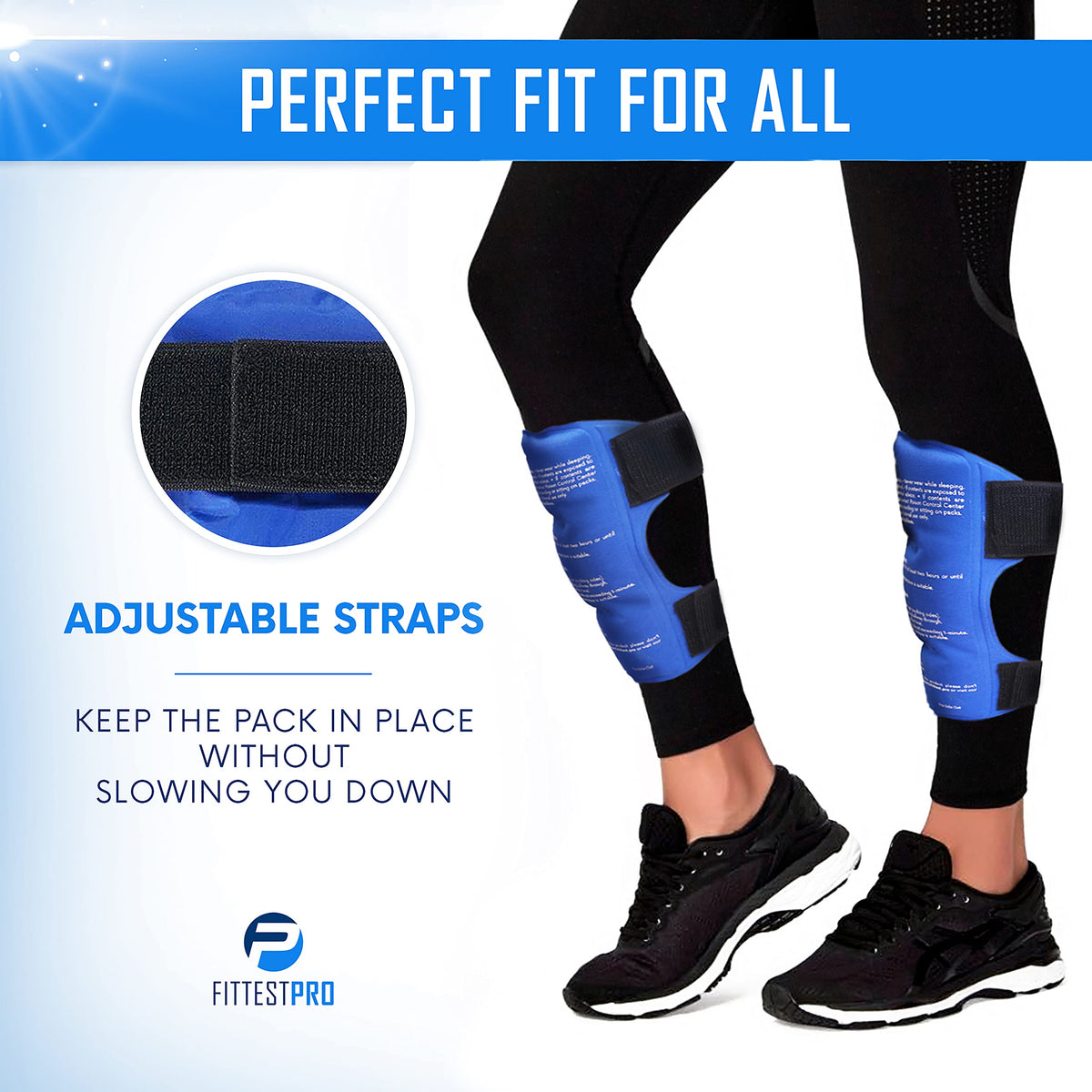 Fittest Pro hot and cold pack flexible gel texture