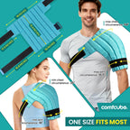 Storage packaging for comfcube rotator cuff ice pack wrap
