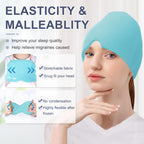 Exquislife hot and cold therapy cap for stress relief