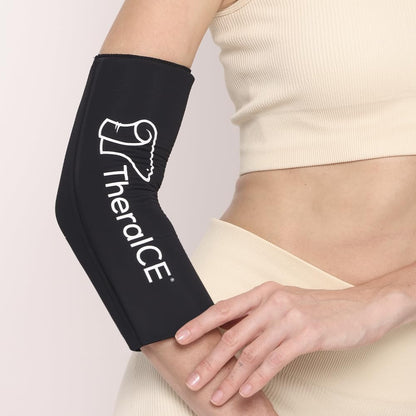 Close up of TheraICE Rx professional-grade gel material texture