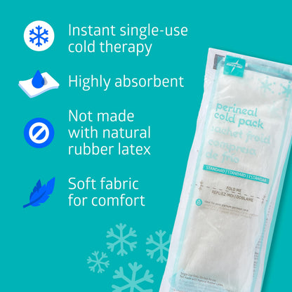 Medline cold pack absorbent pad texture