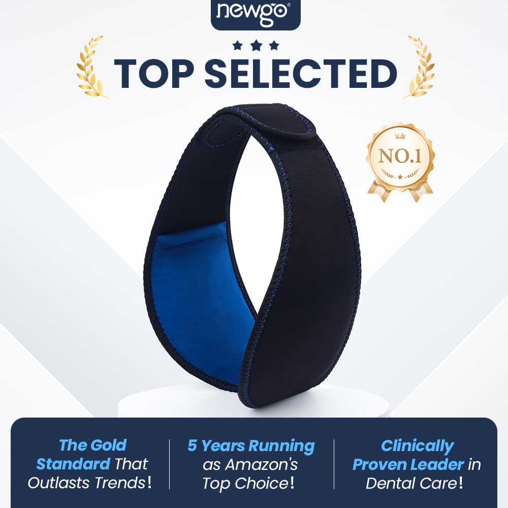 Reusable gel packs inside Newgo wisdom teeth head wrap pockets