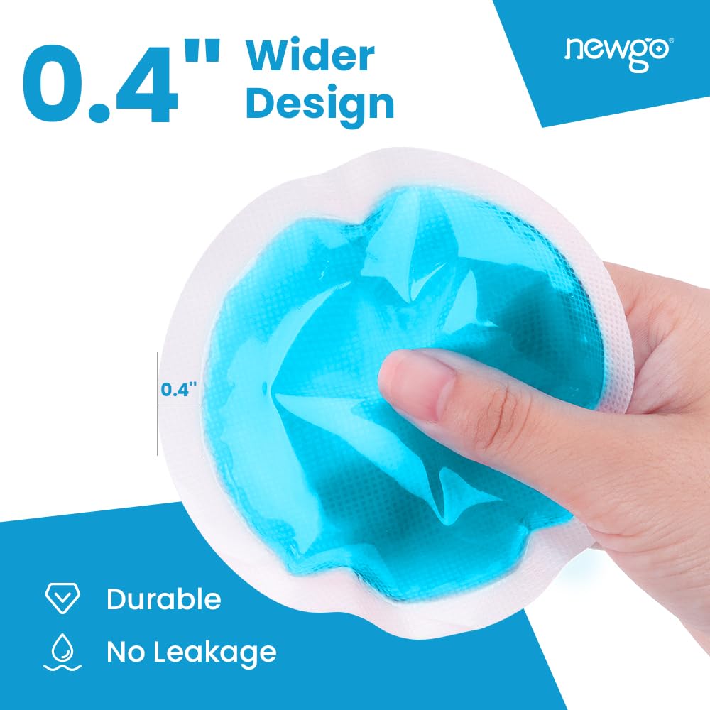 Newgo 6 pack gel ice packs with elastic sleeve