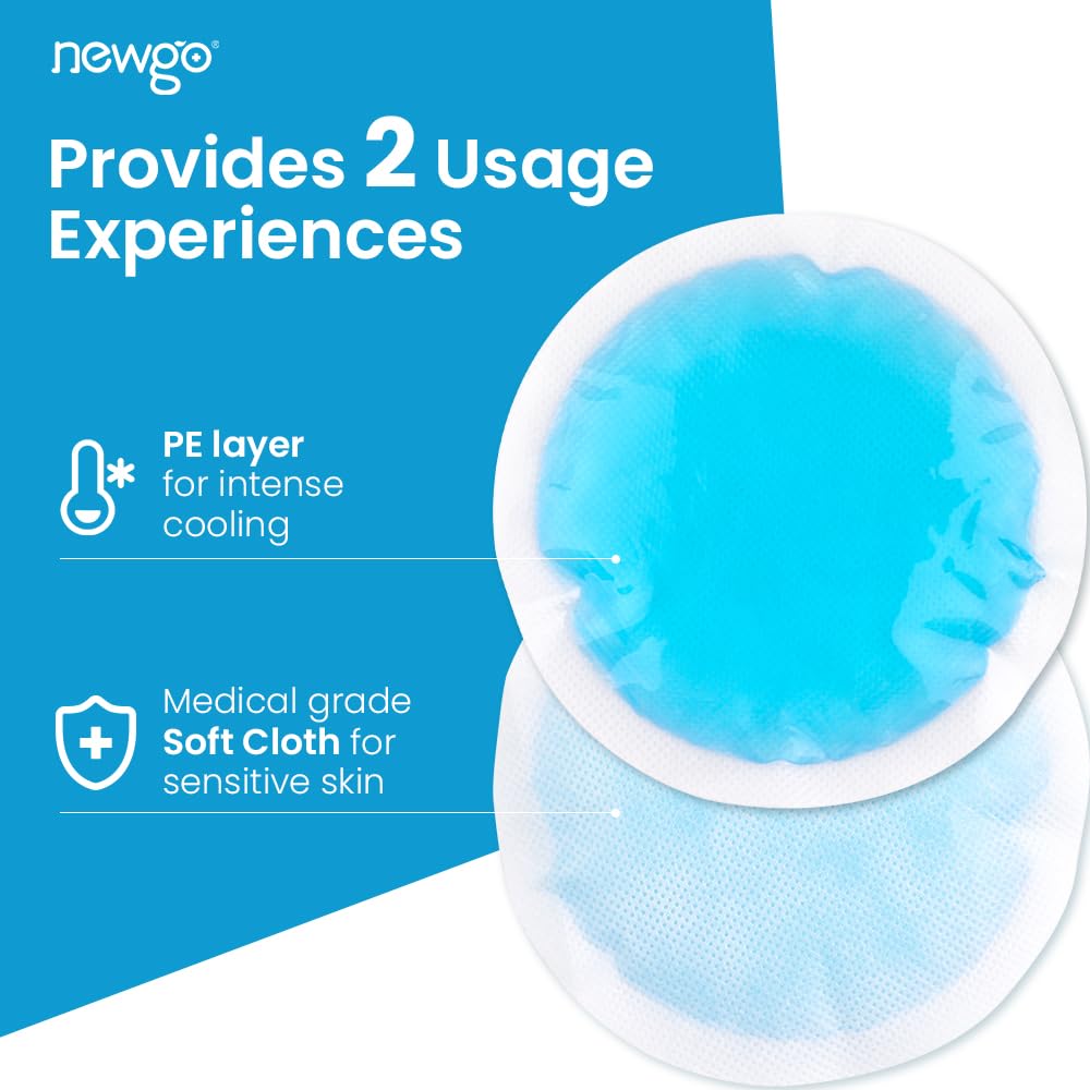Newgo round cold compress for face application