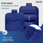Revix ice pack plush lining detail for skin comfort