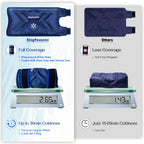 KingPavonini ice pack being applied to a knee for surgery recovery
