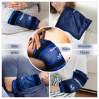 KingPavonini XXL cold therapy wrap on a shoulder