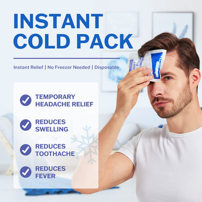 Everlasting Ice Rx disposable cold compress for sports injuries