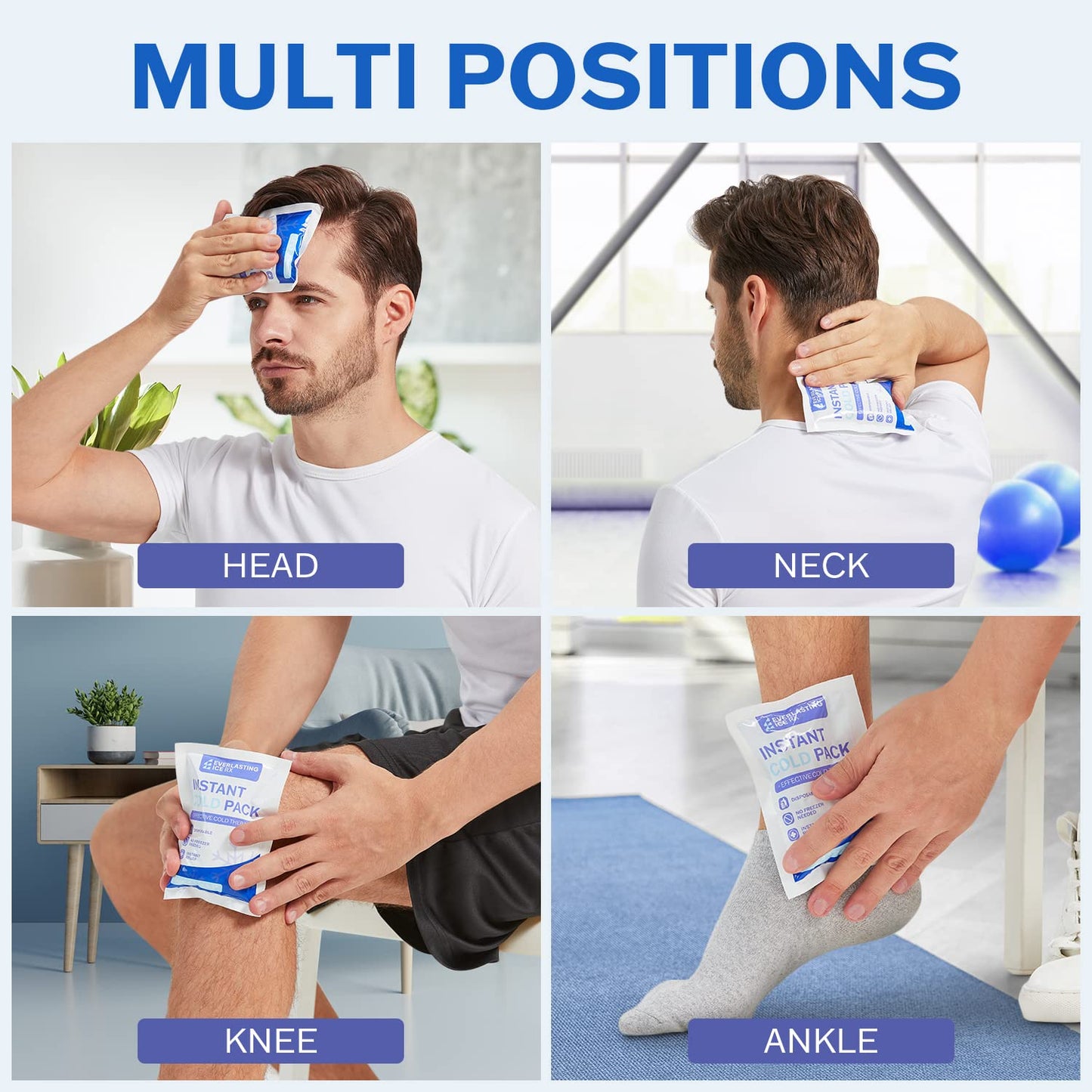 Everlasting Ice Rx first aid cold therapy packs for pain relief