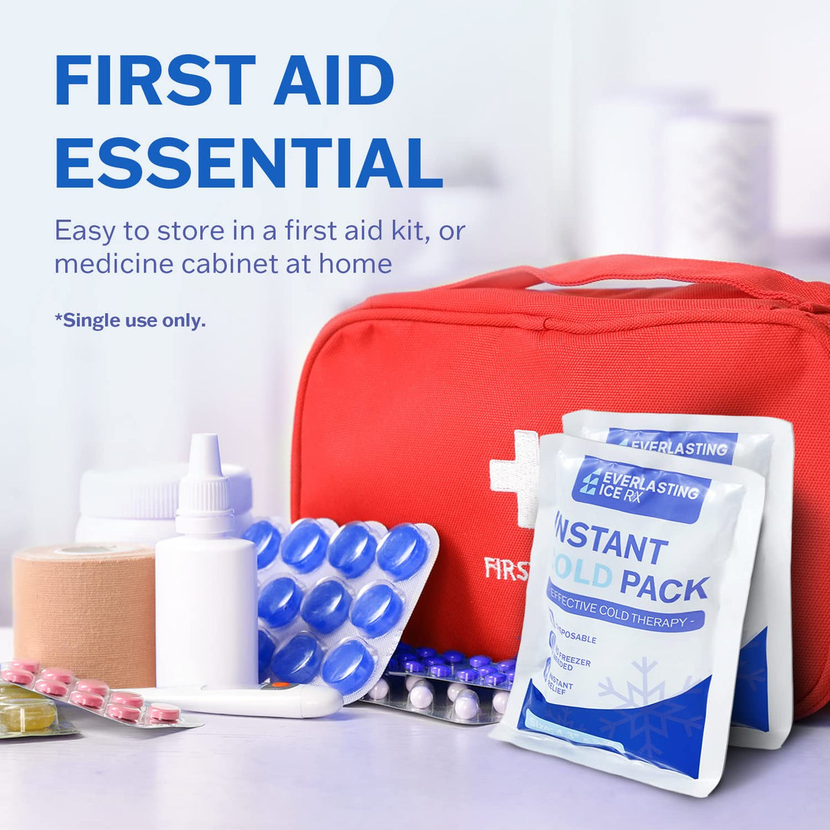 Everlasting Ice Rx 50 pack bulk injury relief supply