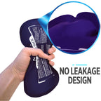Medvice ice pack set showing three components