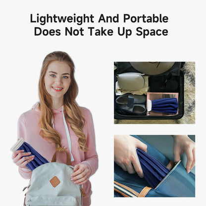 Folded Bicaree ice pack showing portability