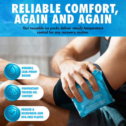 Perfect Remedy ice pack being used for hot therapy heating