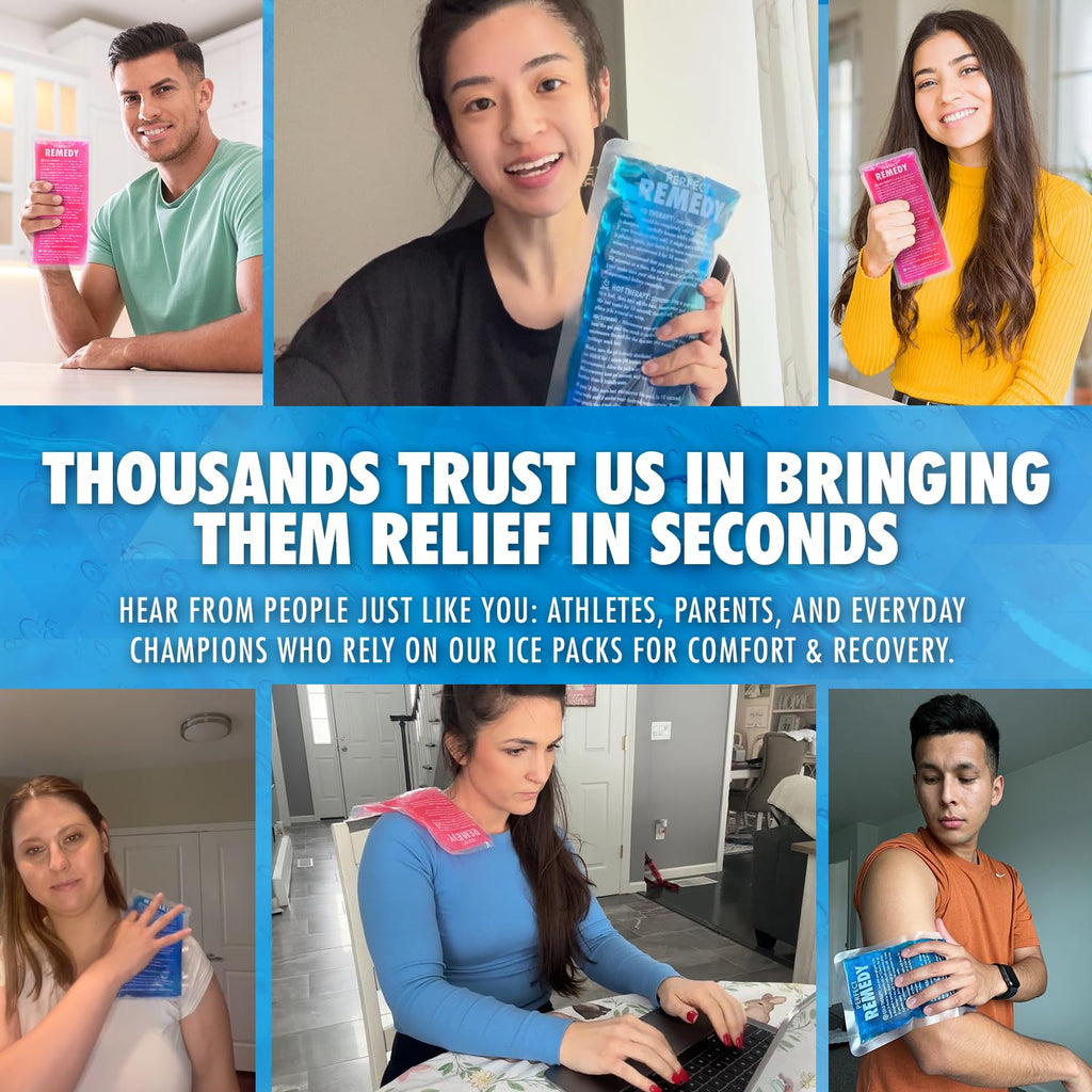 Perfect Remedy therapy packs for muscle soreness and injury