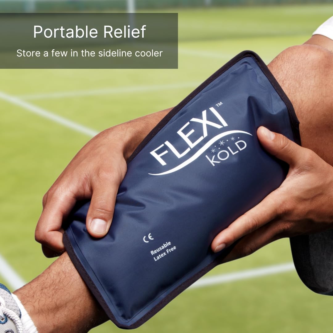 NatraCure ice pack durable double-sealed seam detail
