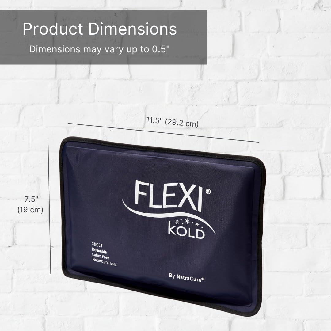 FlexiKold cold compress used on a leg injury