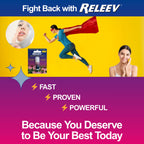 Releev 1 Day Cold Sore Treatment bottle next to its retail box