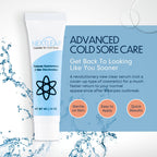 Next Leap tranexamic acid gel being applied discretely onto lips for skin recovery