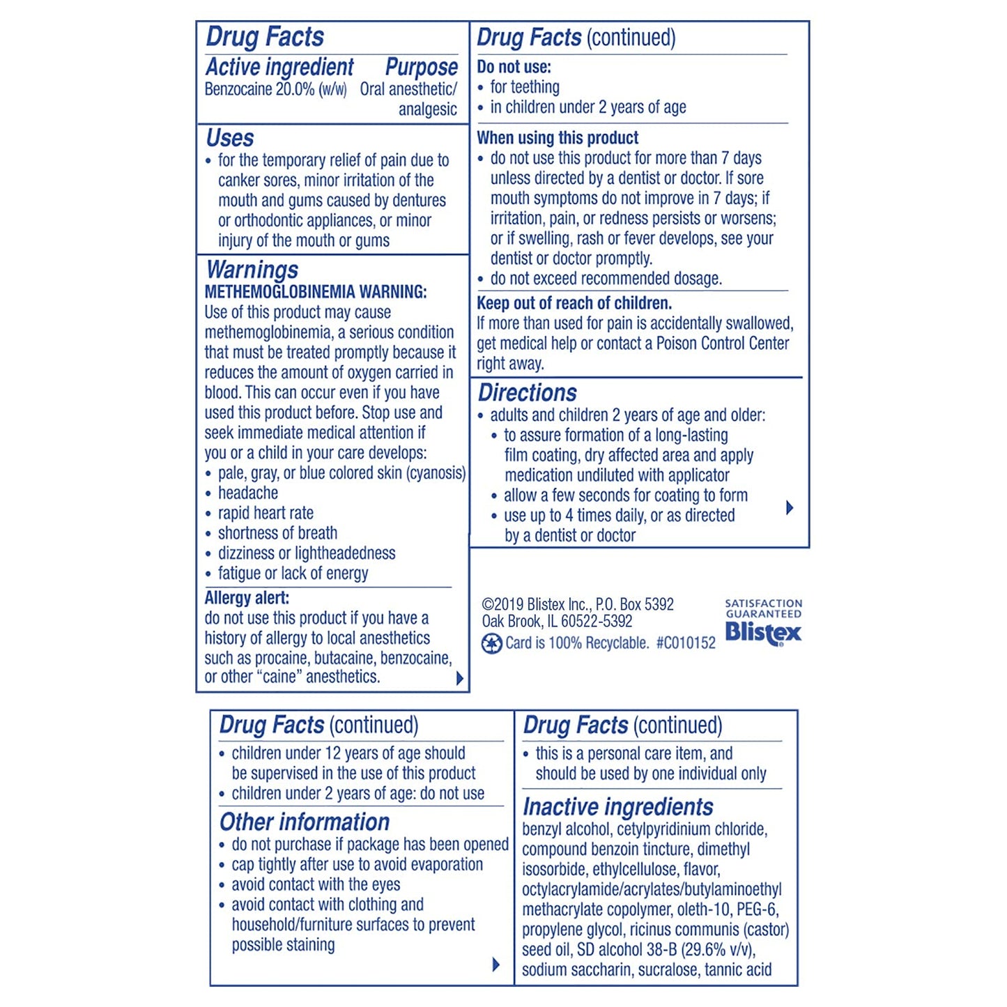Kank-A canker sore treatment packaging highlighting maximum strength benzocaine relief