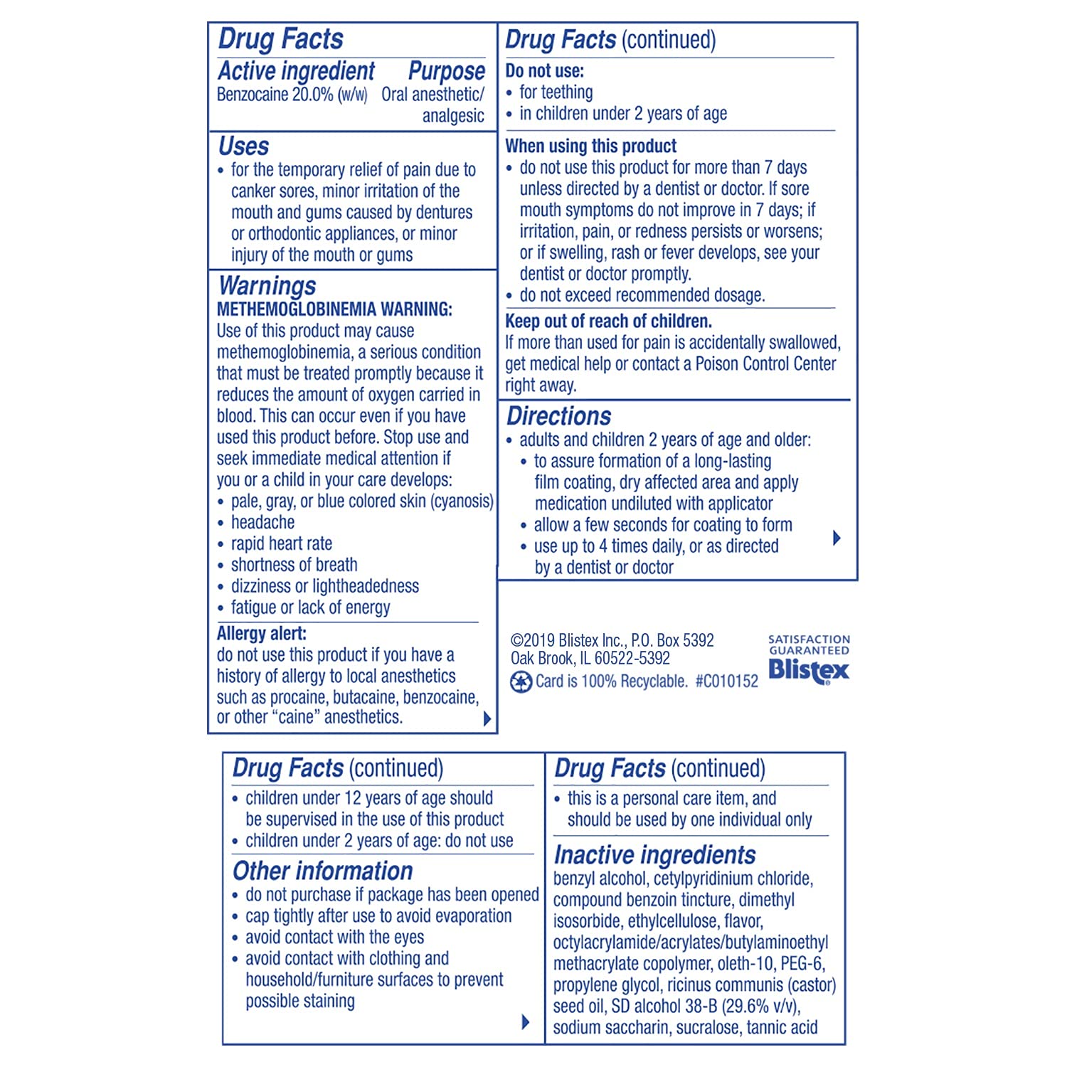 Kank-A canker sore treatment packaging highlighting maximum strength benzocaine relief