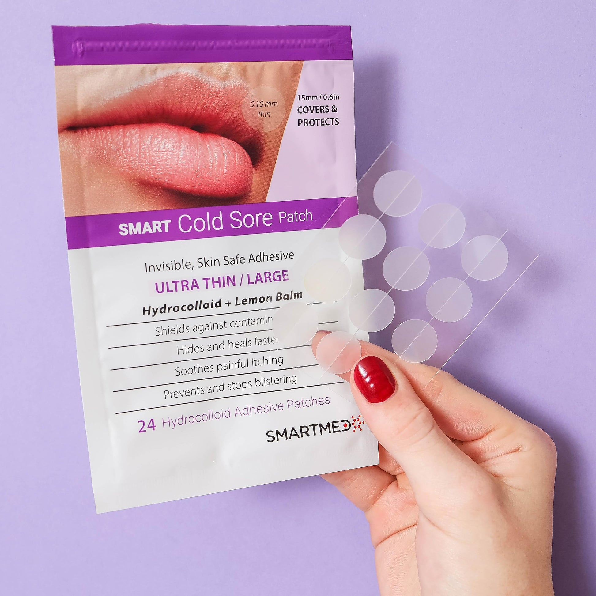 Smartmed protective invisible second skin shield close up detail