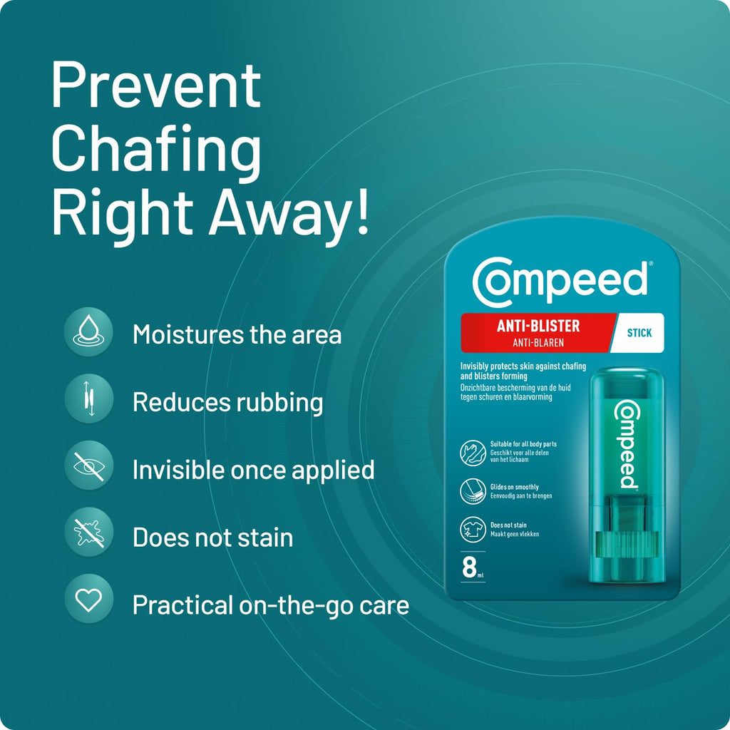 Compeed 8 milliliter pocket size blister stick application angle