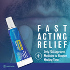 Two zero point zero seven ounce tubes of WELMATE docosanol ten percent lip care topical medication