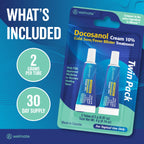 USA imported WELMATE cold sore treatment tubes showcasing genuine secure original packaging