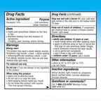 Cosette topical lip treatment cream application instructions and usage steps