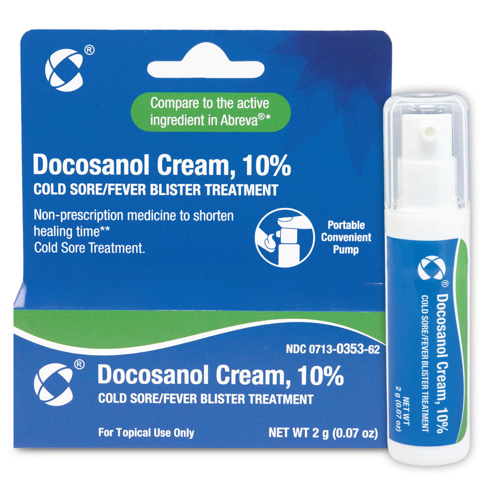 Cosette pharmaceuticals premium blister relief ointment for lips close up view