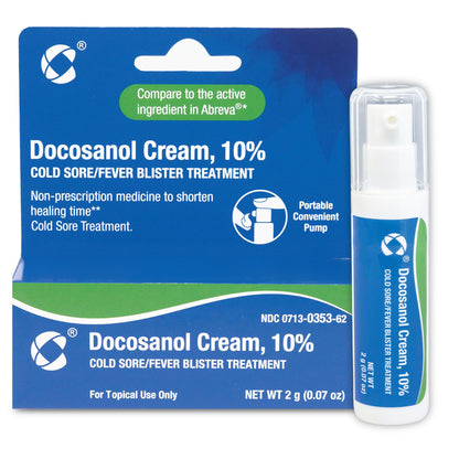 Cosette pharmaceuticals premium blister relief ointment for lips close up view