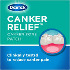 DenTek oral wound dressing showing the ultra thin flexible material for comfortable wear