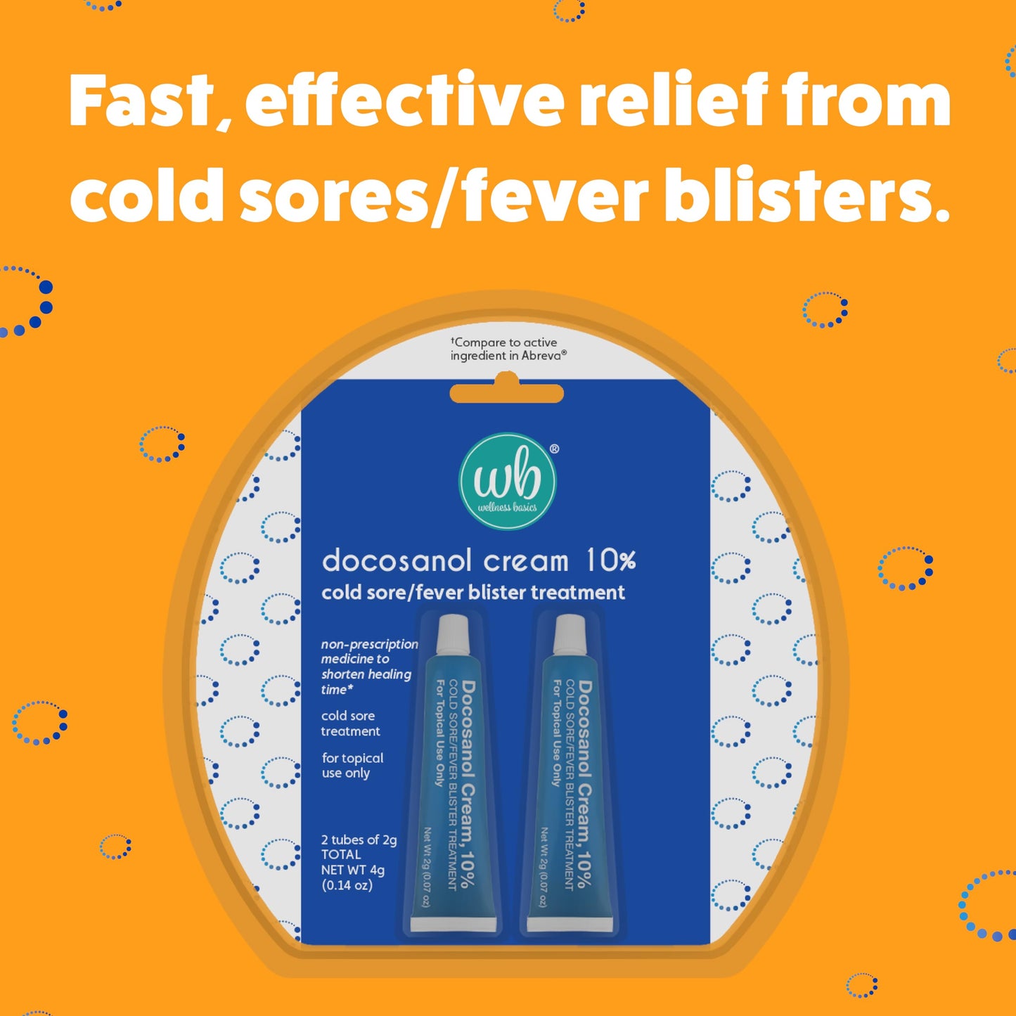 USA imported over the counter antiviral docosanol cream for lip care