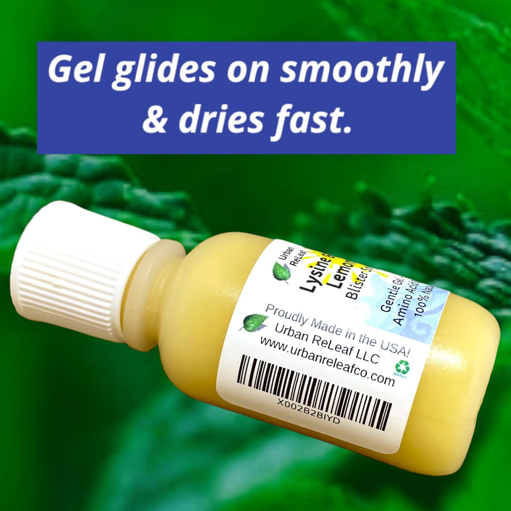 Urban ReLeaf topical soothing gel for fast-drying application on skin rashes and itchy red bumps.