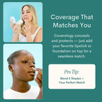 Coverology anti inflammatory cold sore treatment ingredients and product jar