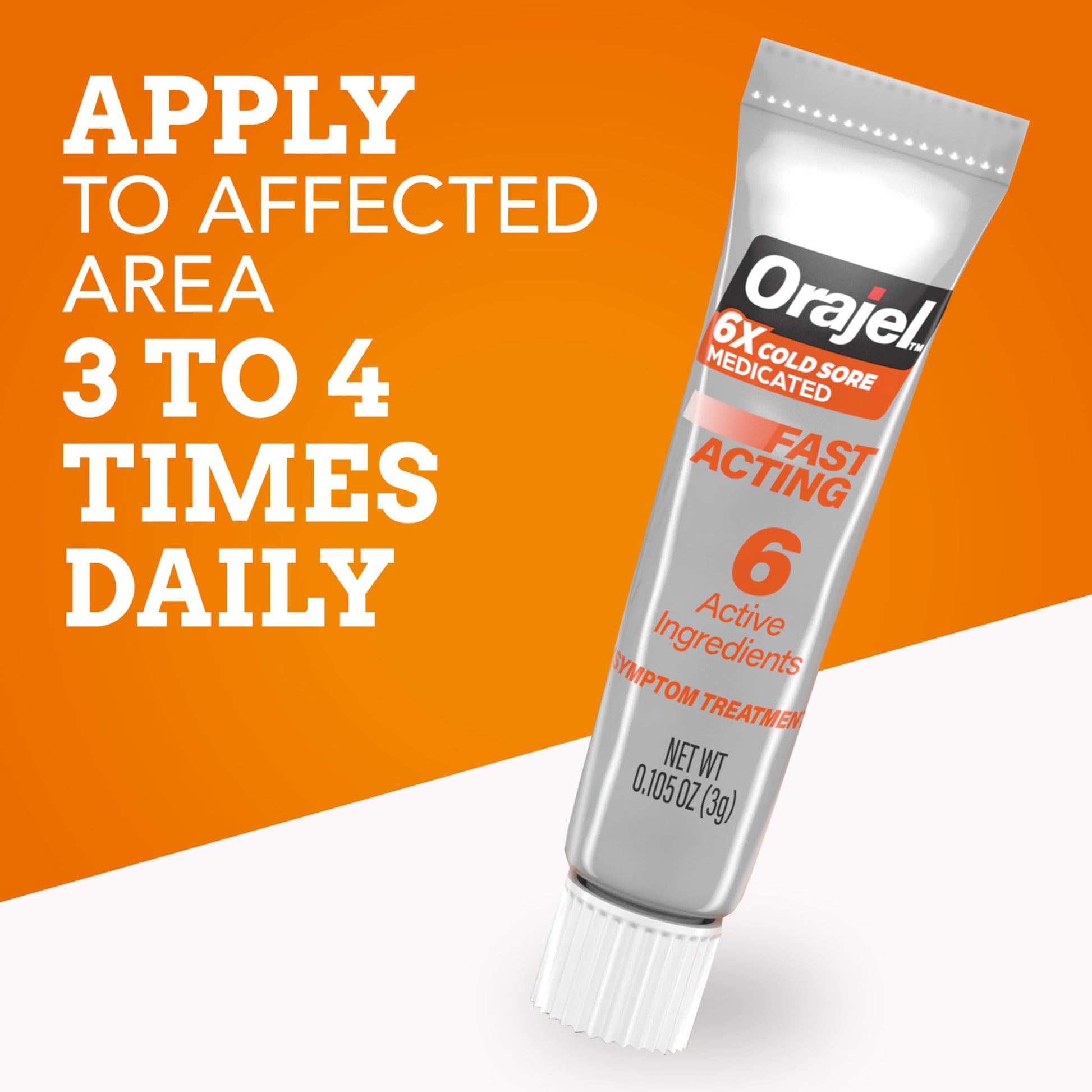 Orajel maximum strength benzocaine cream for fever blisters