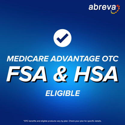 Authentic Abreva docosanol cream pump imported for Indian consumers