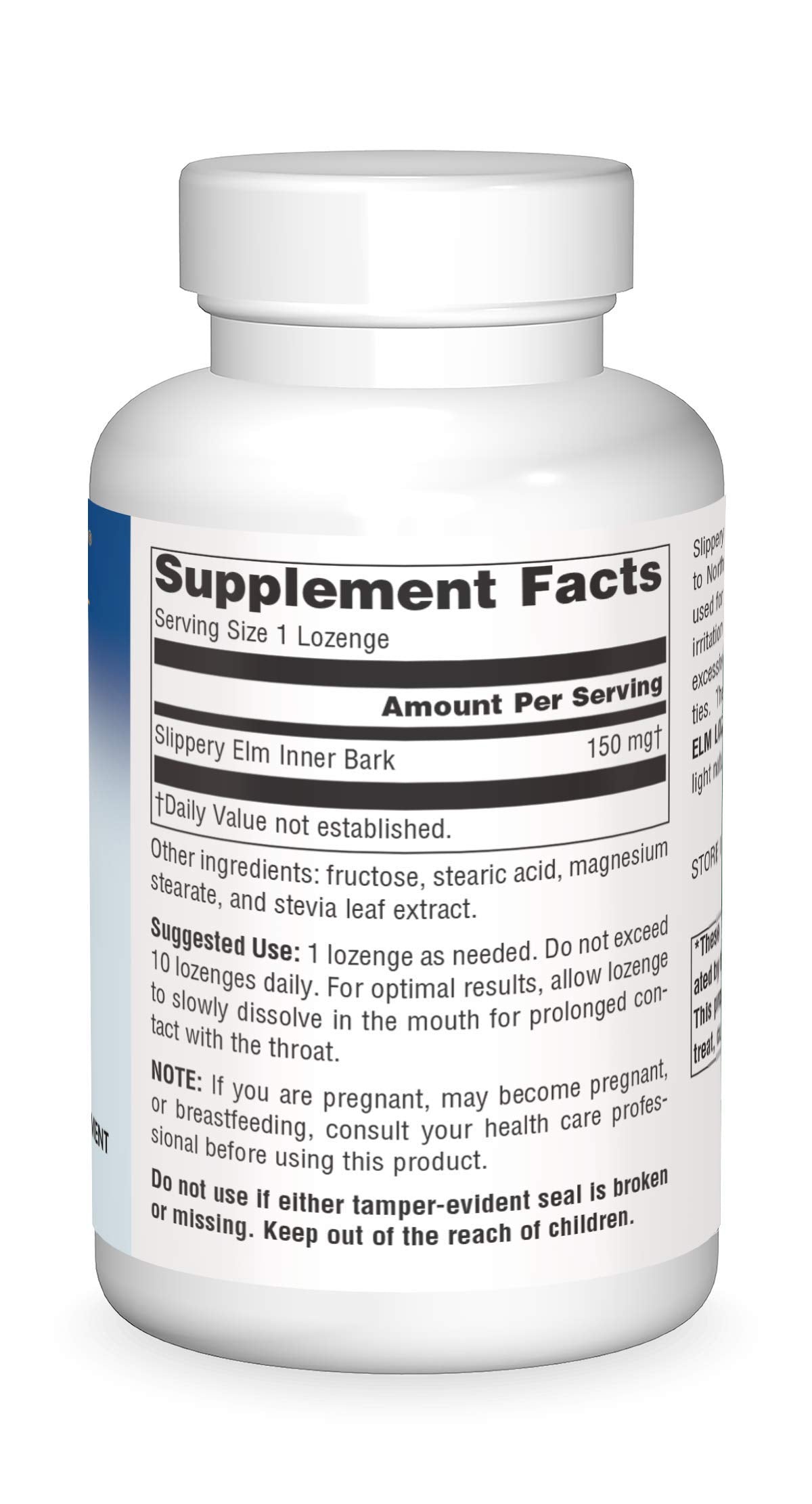 Planetary Herbals throat care lozenges bottle showing premium USA imported packaging