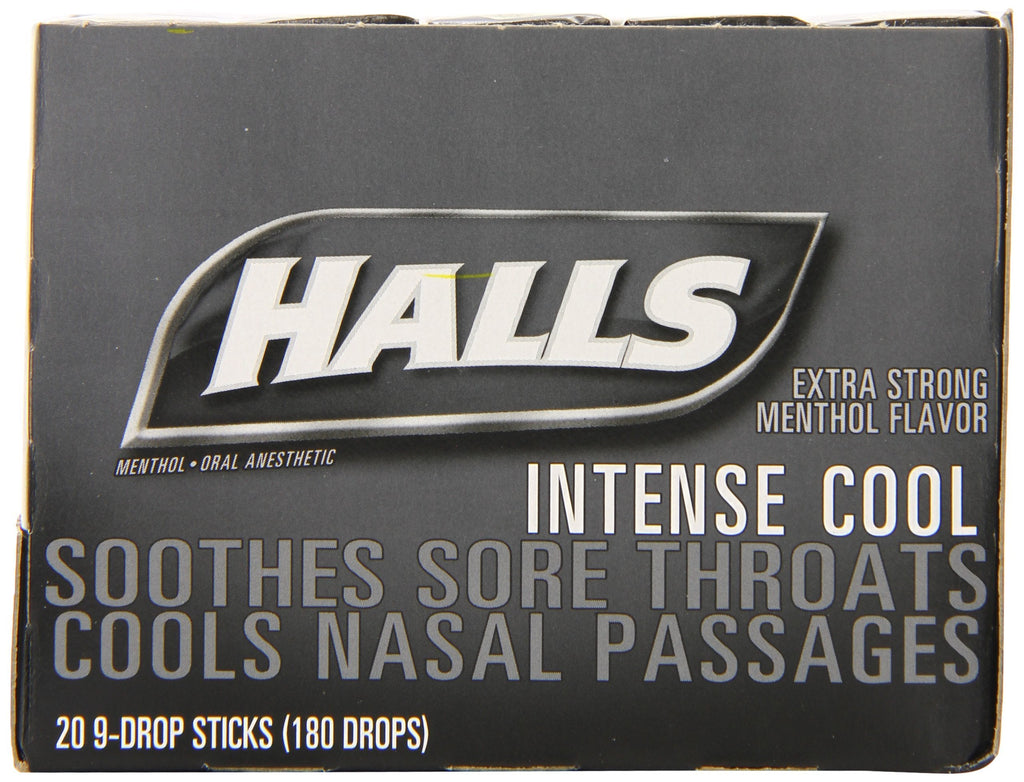 Bulk pack configuration showing twenty individual sticks of eighteen milligrams menthol drops.