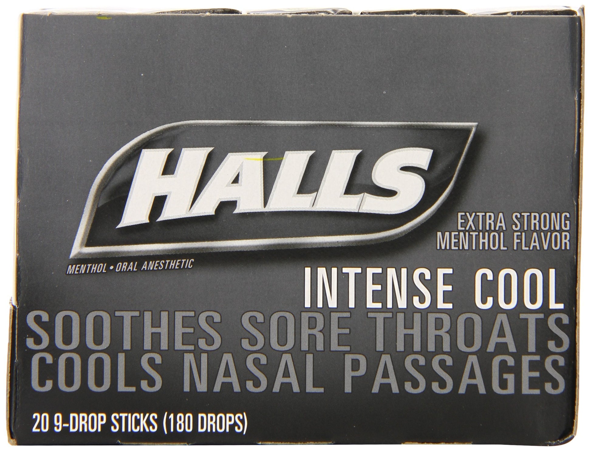 Bulk pack configuration showing twenty individual sticks of eighteen milligrams menthol drops.