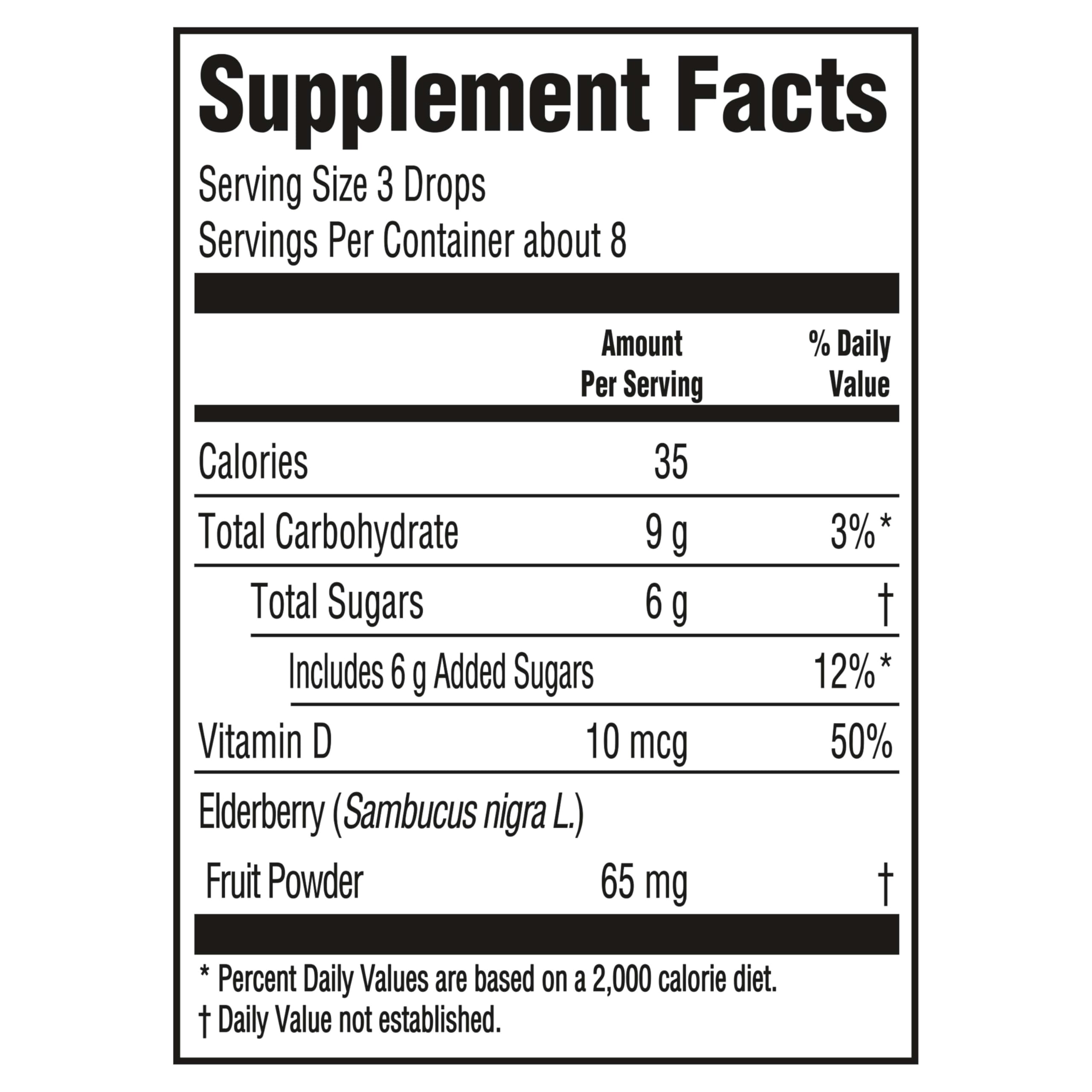 HALLS Elderberry dietary supplement cough drops bag showcasing 25 lozenges count