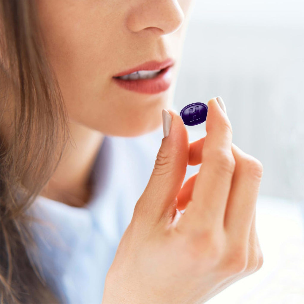 Individually wrapped HALLS elderberry cough drops for portable throat care
