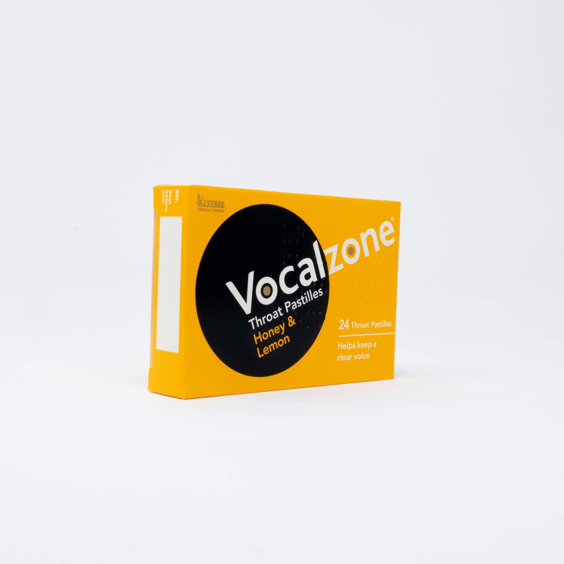 Vocalzone authentic imported throat pastilles ingredient list view